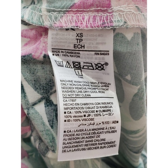 Old Navy Women's Multicolor Viscose Sleeveless Casual Jumpsuit Size X-Small - Picture 9 of 12